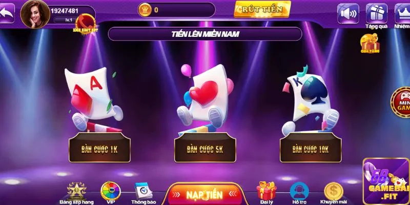 Chi tiết cách chơi tiến lên miền Nam tại 68 game bai