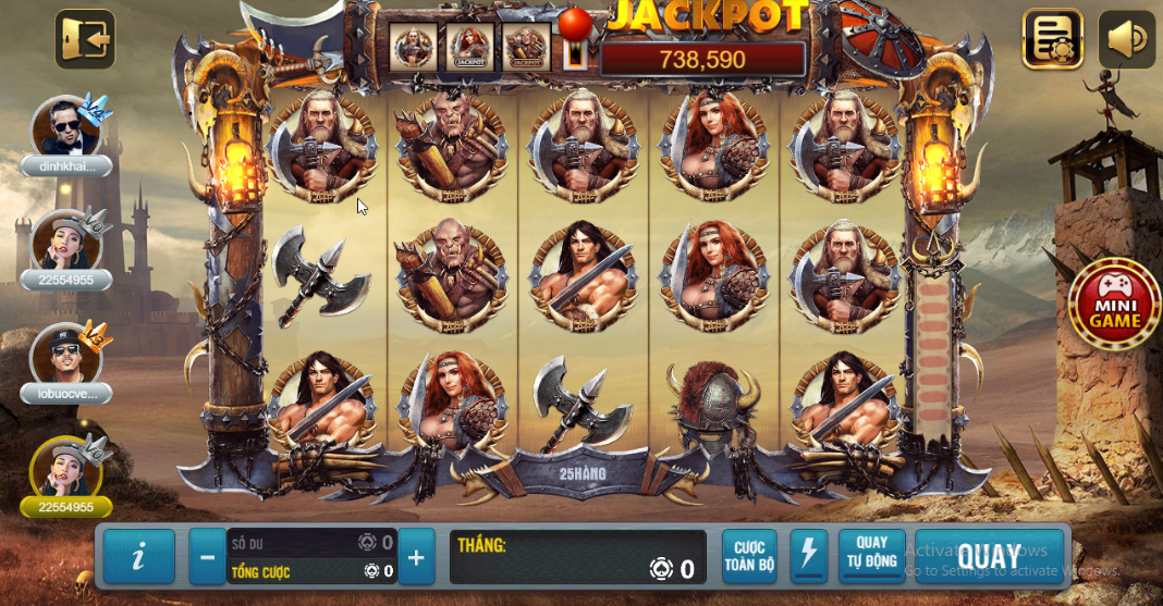 Trải nghiệm Barbarian Nudge tại 68 Game Bài.